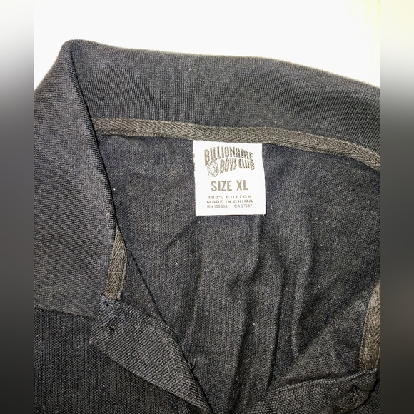 Billionaire Boys Club BBC Astronaut Logo Polo Shirt Size XL Ultra Rare See Pics - Picture 3 of 8